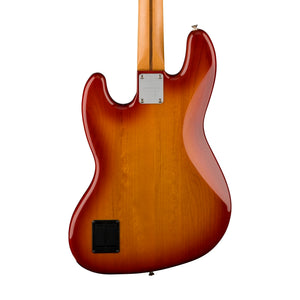 Fender Player Plus Active Jazz Bass Guitar, Maple FB, Sienna Sunburst