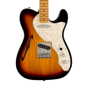 Fender Vintera II 60s Telecaster Thinline Electric Guitar, Maple FB, 3-Tone Sunburst