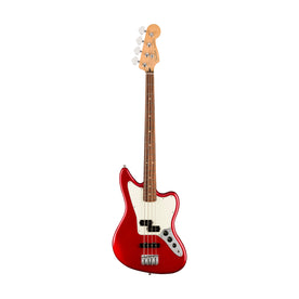 Fender Player Jaguar Bass Electric Guitar, Pau Ferro FB, Candy Apple Red