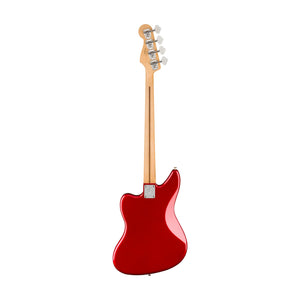 Fender Player Jaguar Bass Electric Guitar, Pau Ferro FB, Candy Apple Red