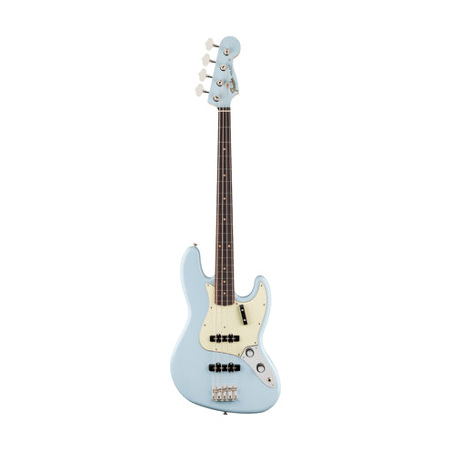 Fender Vintera III Early 60s Jazz Bass Guitar, RW FB, Sonic Blue