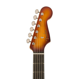 Fender Limited Edition American Suona Stratocaster Thinline Electric Guitar, Ebony FB, Violin Burst