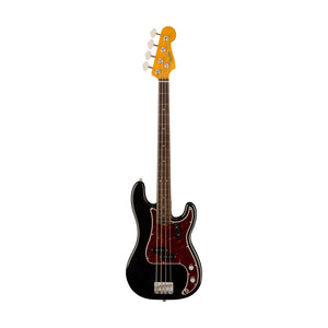 Fender American Vintage II 60 Precision Bass Electric Guitar, RW FB, Black