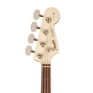 Fender American Vintage II 66 Jazz Bass Guitar, RW FB, Olympic White