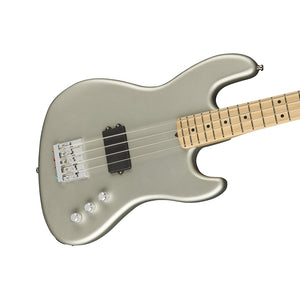 Fender Flea Signature Active Jazz Bass Guitar, Maple FB, Inca Silver