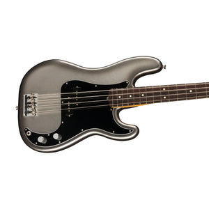 Fender American Professional II Precision Bass Electric Guitar, RW FB, Mercury