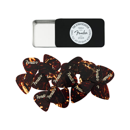 Fender 70th Anniversary Guitar Pick Tin, 12-Pack