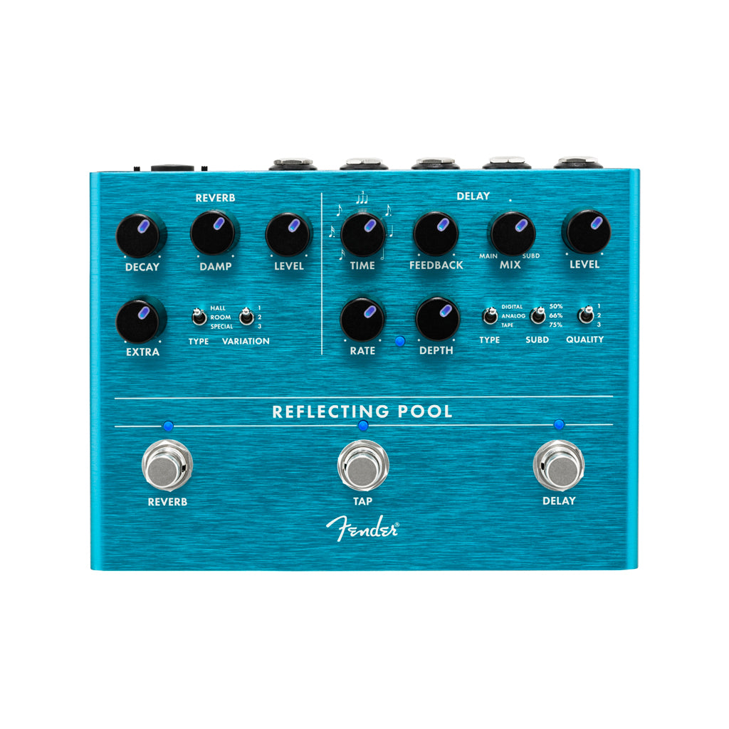 ギター REFLECTING POOL DELAY & REVERB Amazon.com: Fender Reflecting Pool Delay/Reverb Pedal