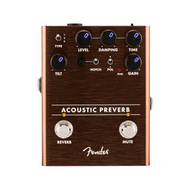 Fender Acoustic Preamp / Reverb Guitar Effects Pedal – Swee Lee