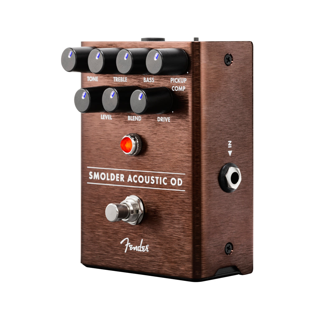 ギター Fender SMOLDER ACOUSTIC OD Fender Smolder Acoustic Overdrive Guitar Effects Pedal – Swee Lee