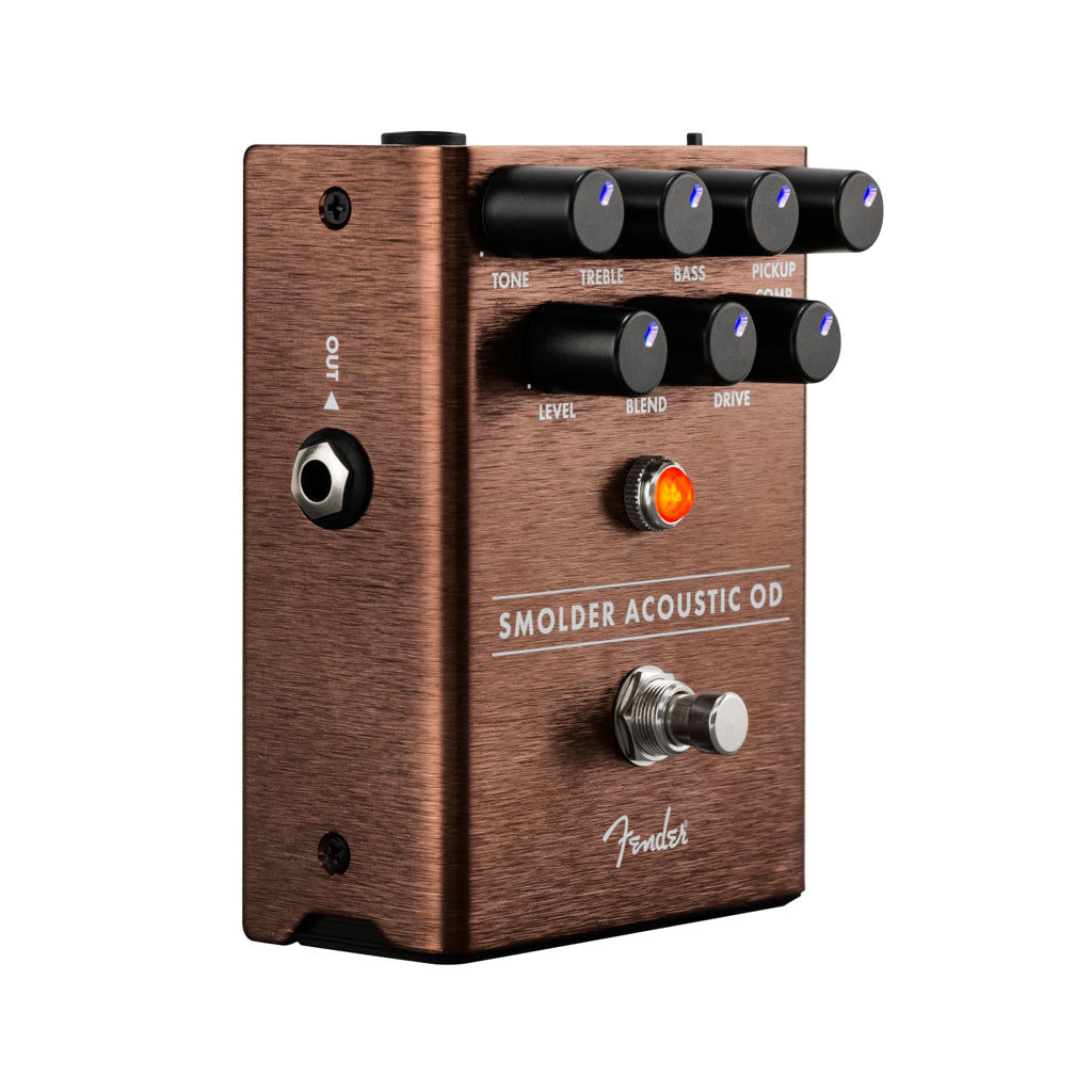 Fender Smolder Acoustic Overdrive Guitar Effects Pedal – Swee Lee