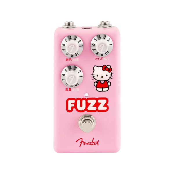 新品 Fender Hello Kitty Fuzz Pedal PINK Fender Hello Kitty Collection Fuzz Guitar Effect Pedal – Swee Lee