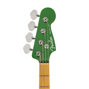 Fender Aerodyne Special Precision Bass Guitar, Maple FB, Speed Green Metallic
