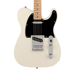 Squier FSR Bullet Telecaster Electric Guitar, Maple FB, Olympic White