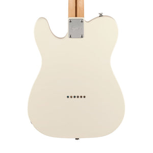 Squier FSR Bullet Telecaster Electric Guitar, Maple FB, Olympic White