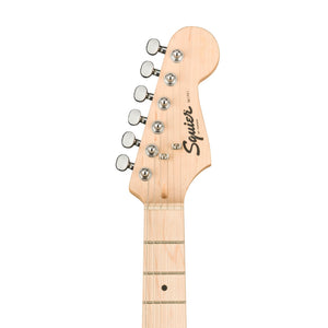 Squier Mini Jazzmaster HH Electric Guitar, Maple FB, Olympic White