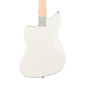 Squier Mini Jazzmaster HH Electric Guitar, Maple FB, Olympic White