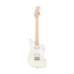 Squier Mini Jazzmaster HH Electric Guitar, Maple FB, Olympic White