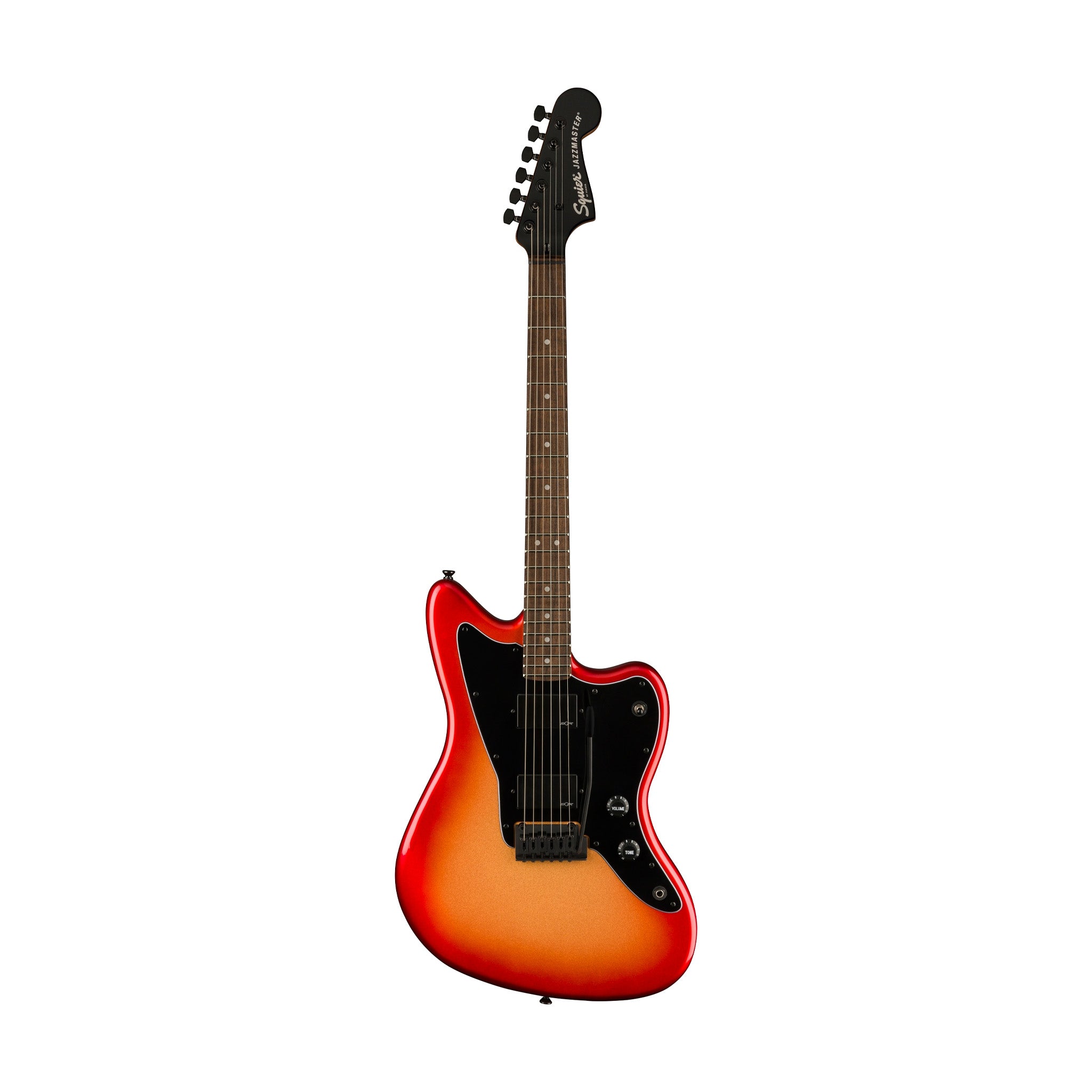 Squier Contemporary Active Jazzmaster HH Electric Guitar, Sunset Metallic