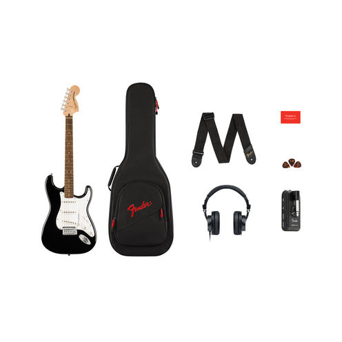 Squier Affinity Series Stratocaster Mustang Micro Pack