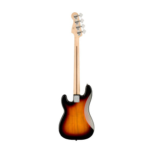 Squier Affinity Series PJ Bass Guitar Pack, Laurel FB, 3-color Sunburst, 230V, UK