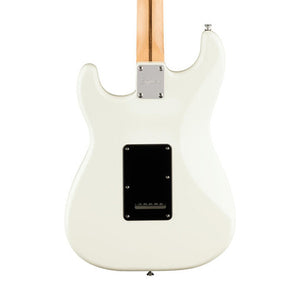 Squier FSR Sonic Stratocaster Electric Guitar w/Black Pickguard, Laurel FB, Arctic White