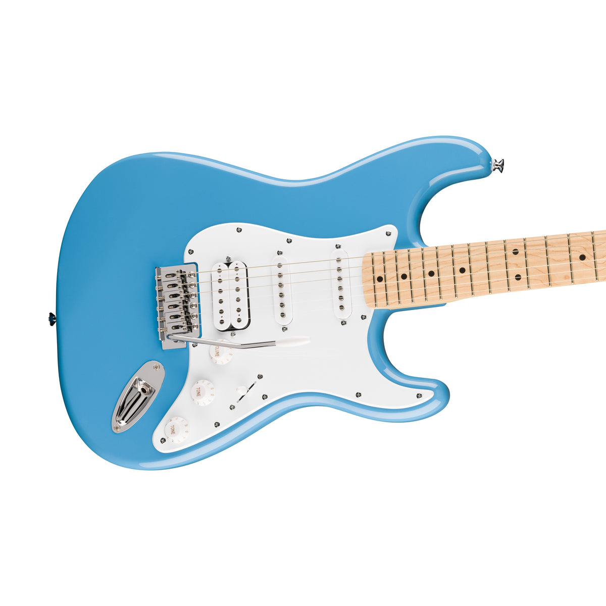 Squier FSR Sonic Stratocaster HSS Electric Guitar w/White