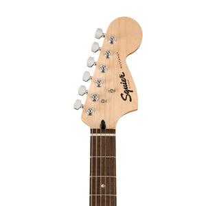 Squier FSR Sonic Mustang Electric Guitar w/Black Pickguard, Laurel FB, Graffiti Yellow