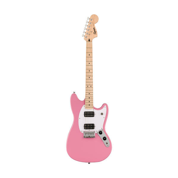 Squier Sonic Mustang HH Electric Guitar w/White Pickguard, Maple