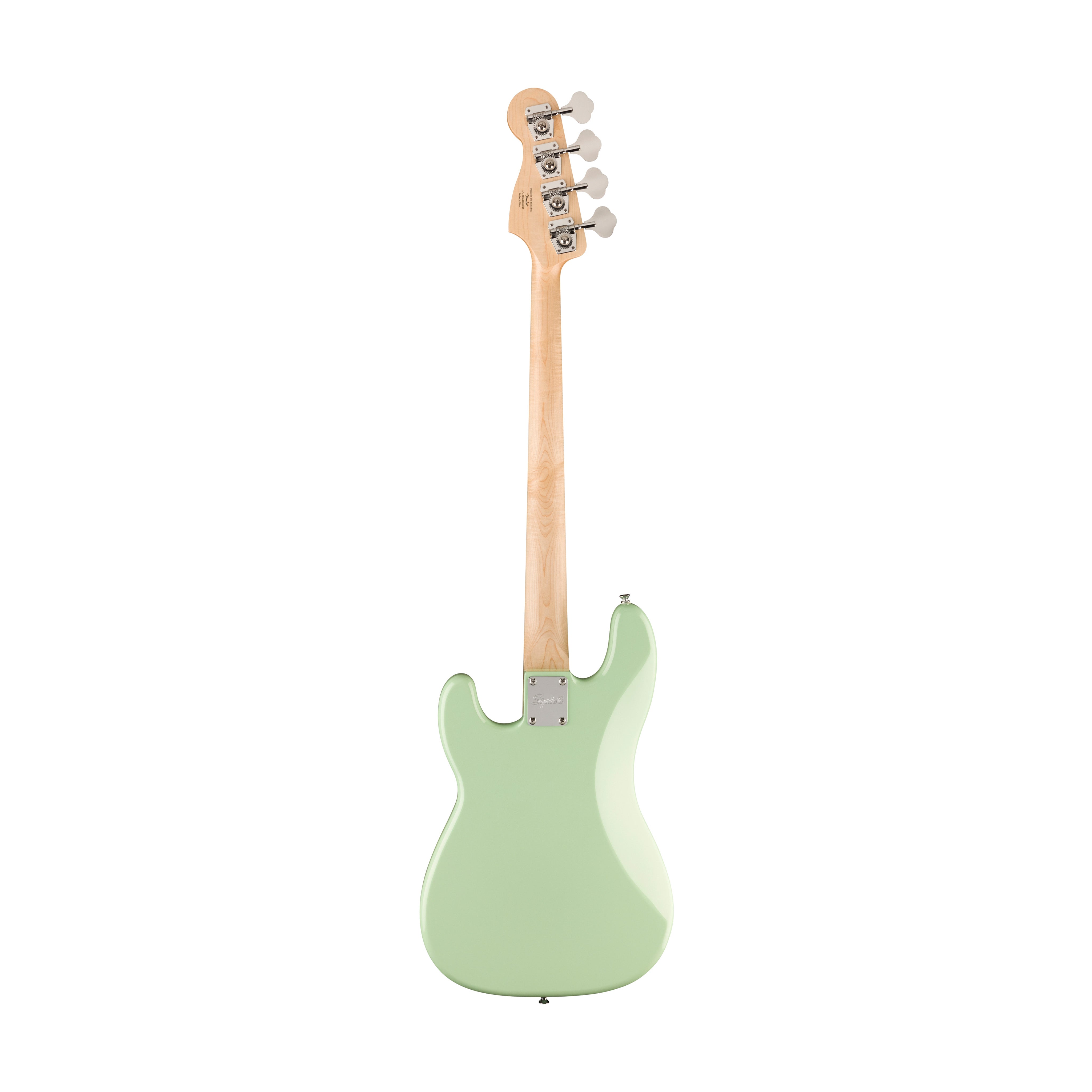 Squier FSR Sonic Precision Bass Guitar w/White Pickguard, Maple FB