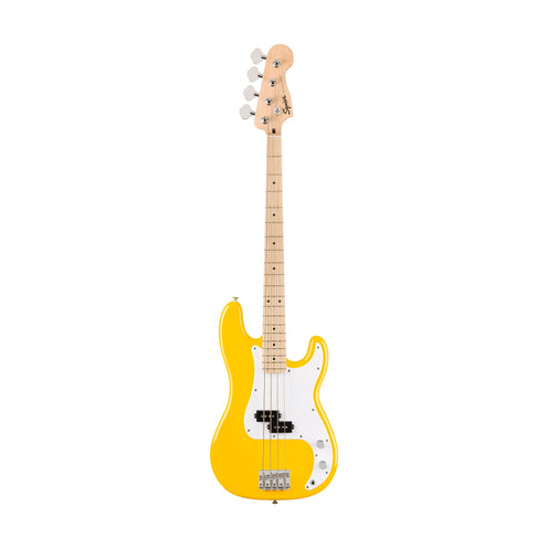 Squier FSR Sonic Precision Bass Guitar, Maple FB, Graffiti Yellow