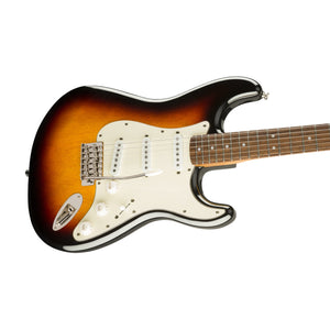 Squier Classic Vibe 60s Stratocaster Electric Guitar, Laurel FB, 3-Tone Sunburst