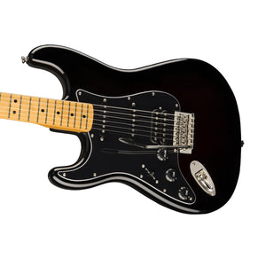 Squier Classic Vibe 70s Stratocaster HSS Left-handed Electric Guitar, Maple FB, Black