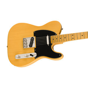 Squier Classic Vibe 50s Telecaster Electric Guitar, Maple FB, Butterscotch Blonde