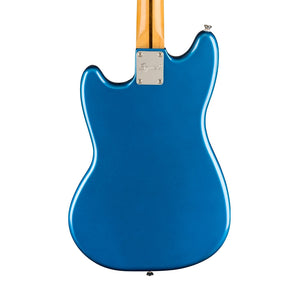 Squier FSR Classic Vibe 60s Competition Mustang Guitar w/ Olympic White Stripes, Lake Placid Blue