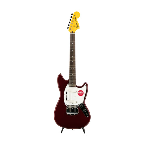 Squier FSR Classic Vibe 60s Mustang Electric Guitar Laurel FB, Candy Apple Red