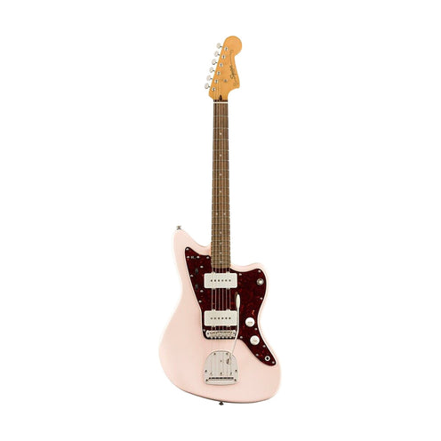 Squier FSR Classic Vibe 60s Jazzmaster Electric Guitar, Laurel FB, Shell Pink