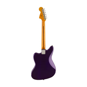 Squier FSR Classic Vibe 70s Jaguar Electric Guitar, Laurel FB, Purple Metallic