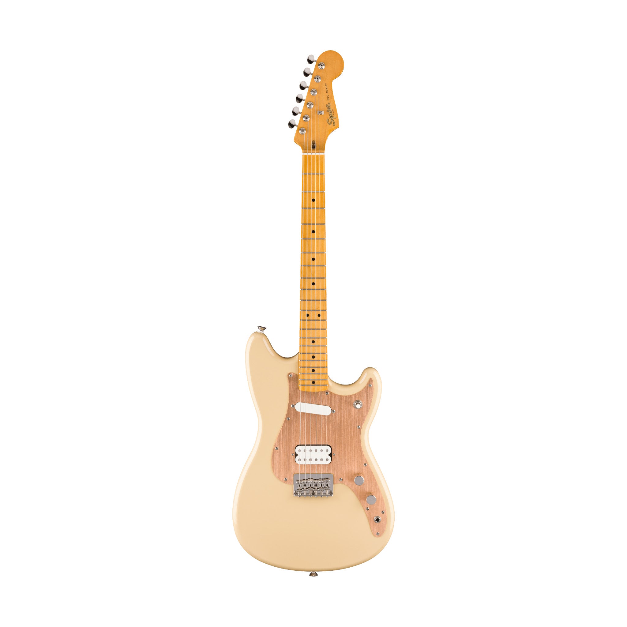 Squier Classic Vibe Duo Sonic HS Electric Guitar, Maple FB, Desert
