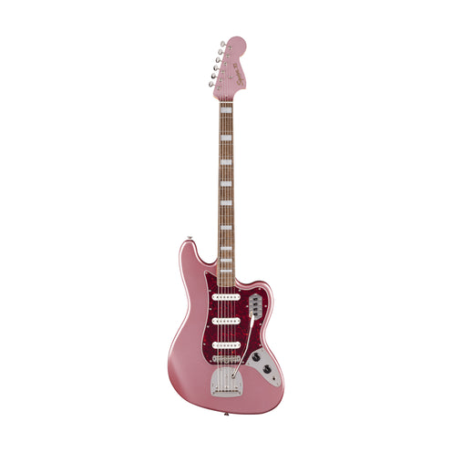 Squier FSR Classic Vibe Bass VI Guitar, Laurel FB, Burgundy Mist