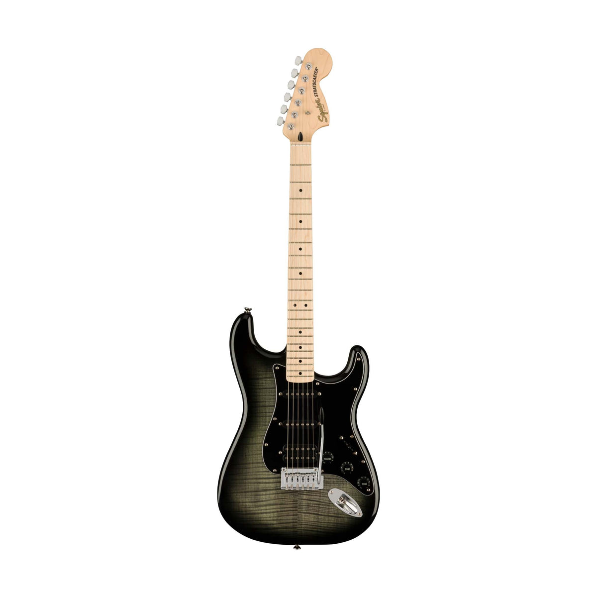 Squier Affinity Series HSS Stratocaster FMT Electric Guitar, Maple