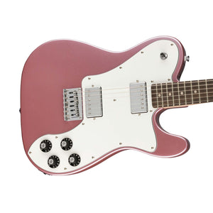 Squier Affinity Series Telecaster Deluxe Electric Guitar, Laurel FB, Burgundy Mist