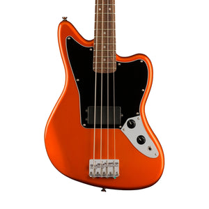 Squier Affinity Series Jag Bass H Guitar, Laurel FB, Metallic Orange