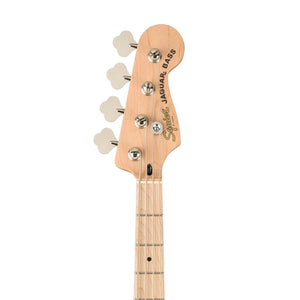 Squier Affinity Series Jag Bass Guitar, Maple FB, Black