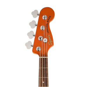Squier FSR Affinity Series Jag Bass H Guitar, Laurel FB, Metallic Orange