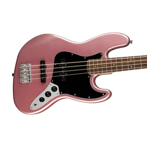Squier Affinity Series Jazz Bass Guitar, Laurel FB, Burgundy Mist