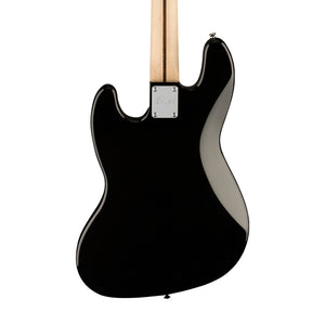 Squier Affinity Series Jazz Bass Guitar, Maple FB, Black