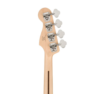 Squier Affinity Series Jazz Bass Guitar, Maple FB, Black
