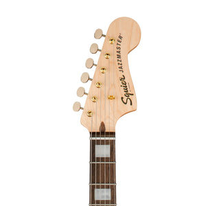 Squier 40th Anniversary Gold Edition Jazzmaster Electric Guitar, Olympic White