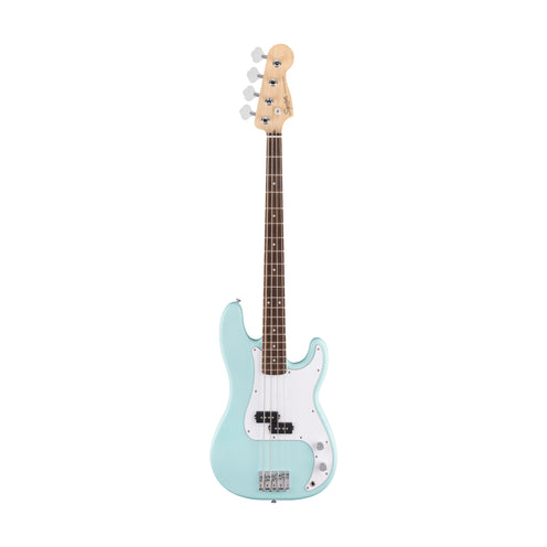 Squier Debut Series Precision Bass Guitar, Laurel FB, Daphne Blue